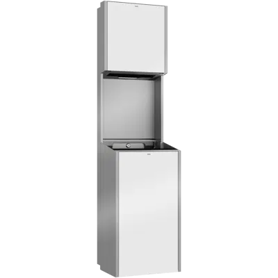 Image for EXOS Paper Towel Dispenser Waste Bin Combination EXO602EW