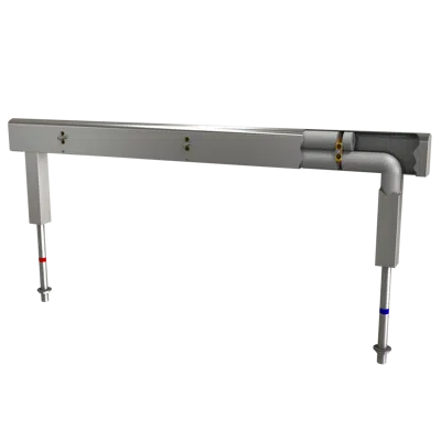 kuva kohteelle Fitting unit for double-row sanitary facilities AQFU0233