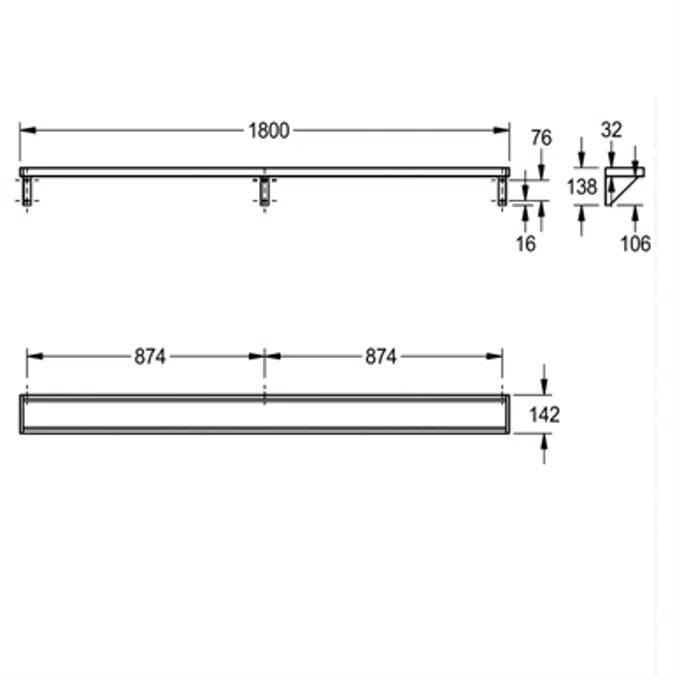 SATURN Shelf BXSV18