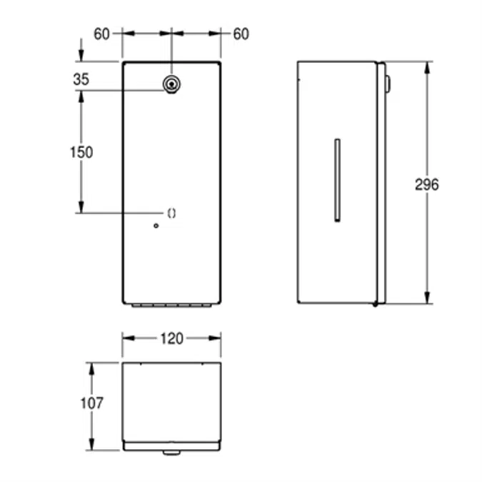 RODAN electronic soap dispenser RODX625