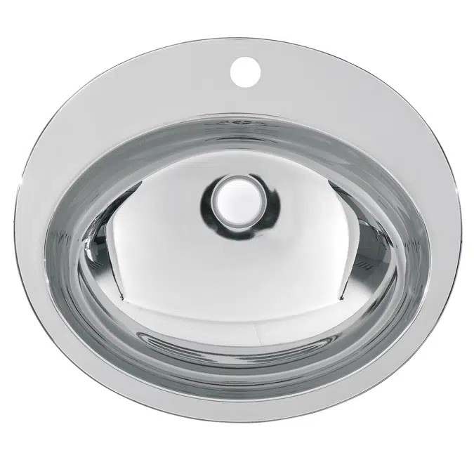 RONDO oval wash basin RNDH451-O