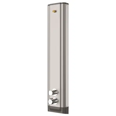 F5S Therm stainless steel shower panel F5ST2022