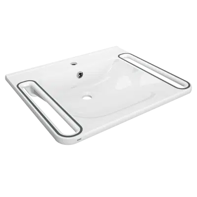 MEDCARE Single washbasin, barrier-free ANMW0038 的圖片