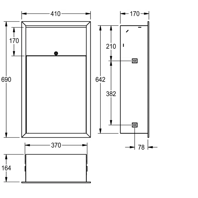 RODAN waste bin RODX605EE