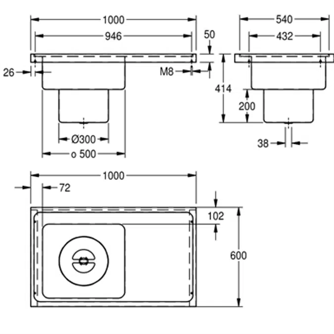 SIRIUS plaster trap SIRX836