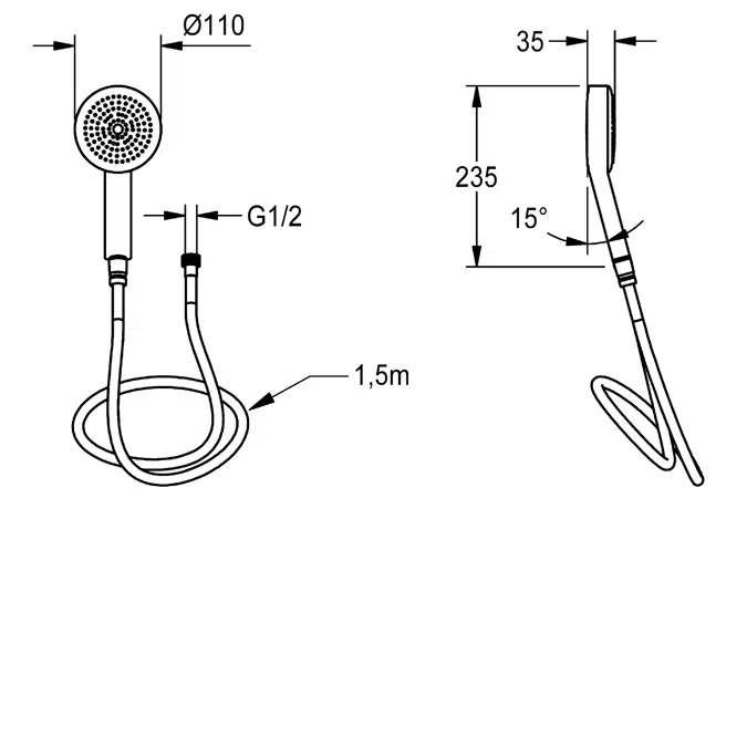 Hand shower ACXX2007