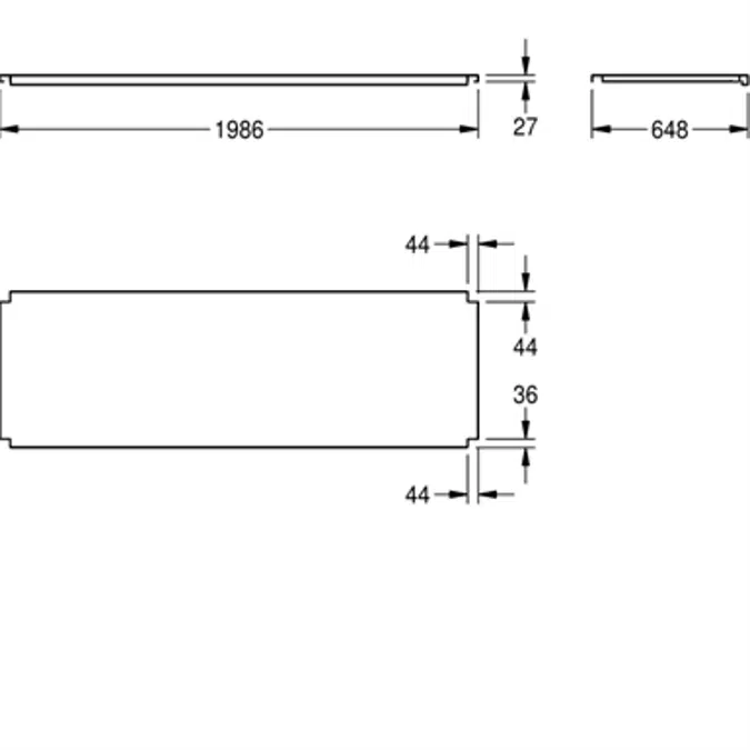 MAXIMA Shelf for Maxima MAXT200-70