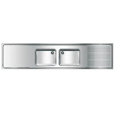 MAXIMA Commercial sink MAXS222-260 için görüntü