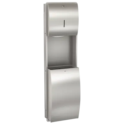 Image pour STRATOS Paper Towel Waste Bin Combination STR602E