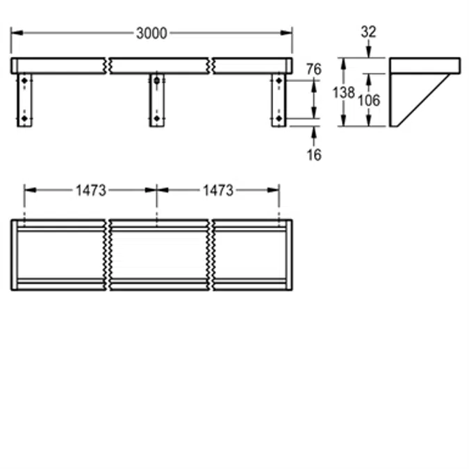 SATURN Shelf BXSV30