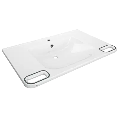 MEDCARE Single washbasin, barrier-free ANMW0046 的圖片