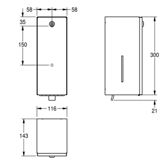 RODAN soap dispenser RODX618