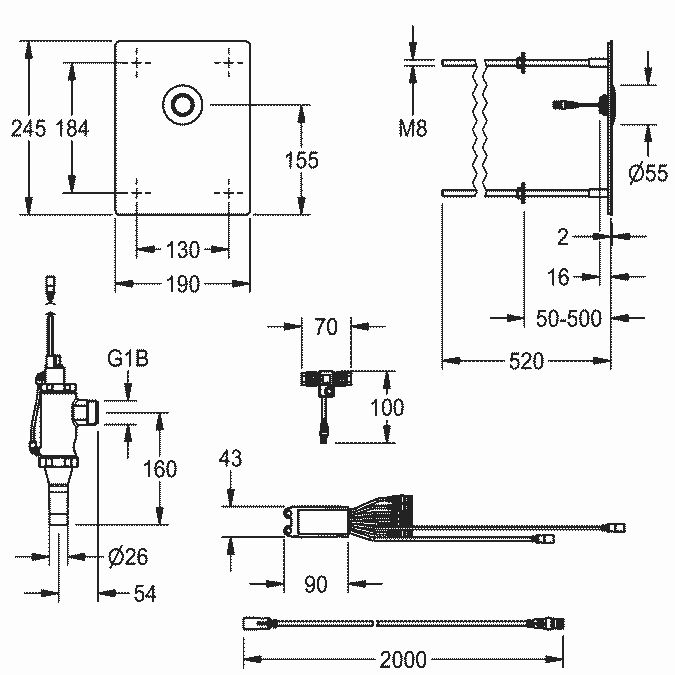 F5E Electronic WC flush F5EF4004