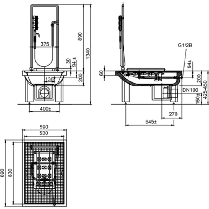 SIRIUS Boot-cleaning unit SIRB714