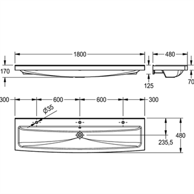 Distributeur de serviettes en papier STRATOS