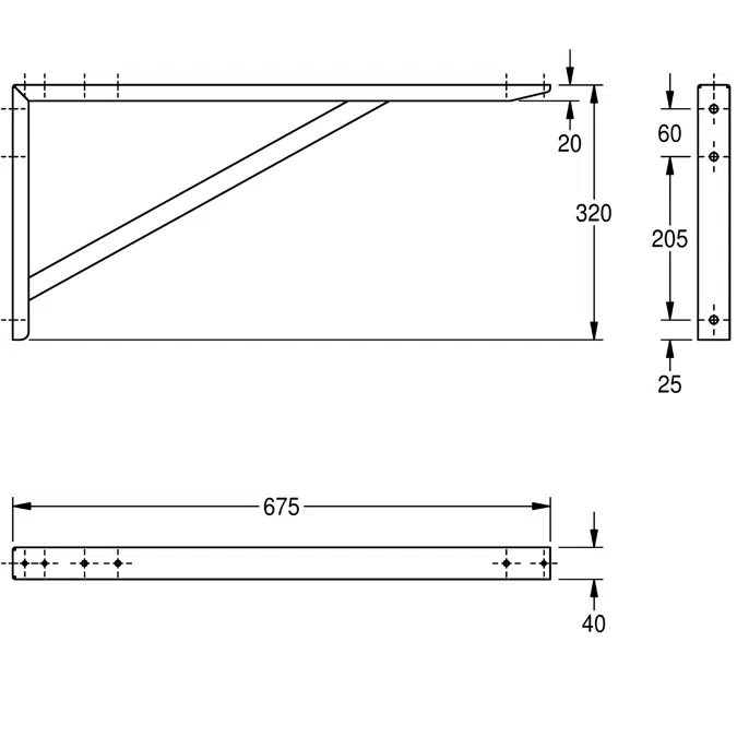 MAXIMA Bracket MAXB700
