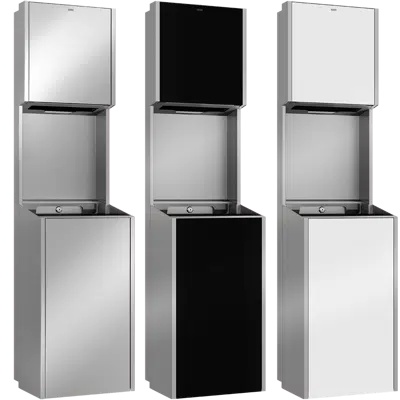 Image for EXOS Paper Towel Dispenser Waste Bin Combination EXO602EX