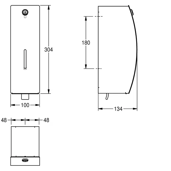 STRATOS Soap dispenser STR618