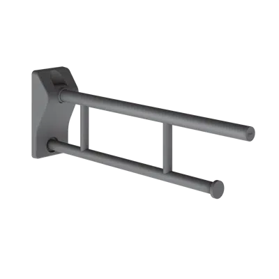 Image for MEDCARE Folding support rail with toilet roll holder MEDC0009