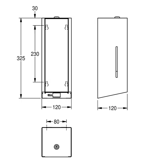 EXOS. electronic soap dispenser EXOS625X