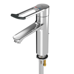 thermostatic single-lever pillar mixer with pop-up waste set f4lt1003