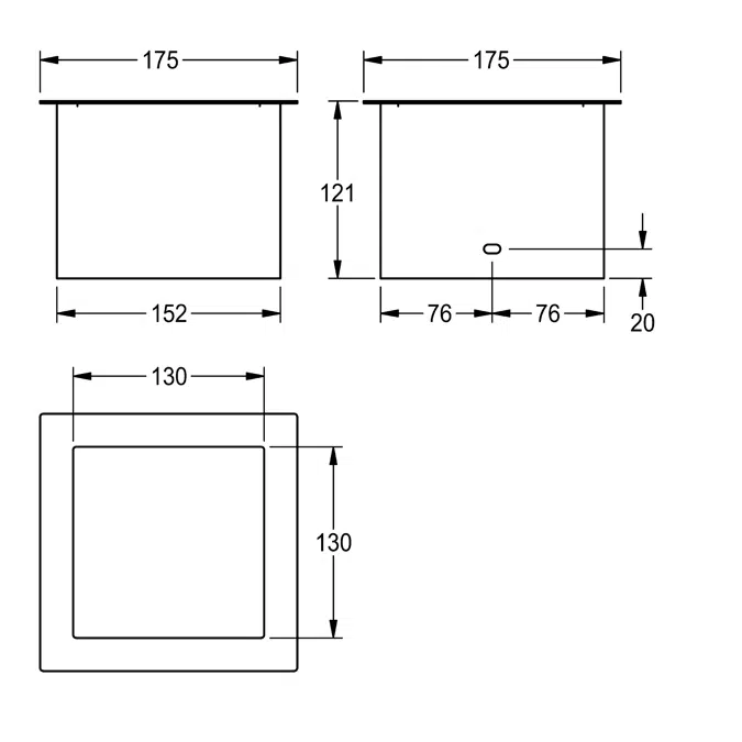 RODAN waste disposal chute RODX607TT