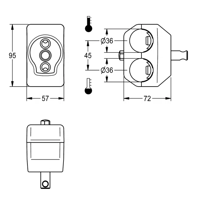 Single clamping bridge ACXM1003