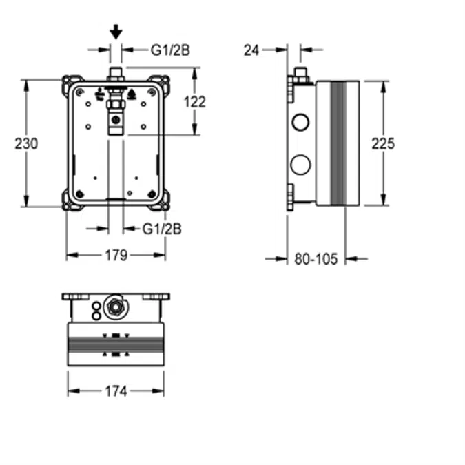 R3 system box F3BV1001