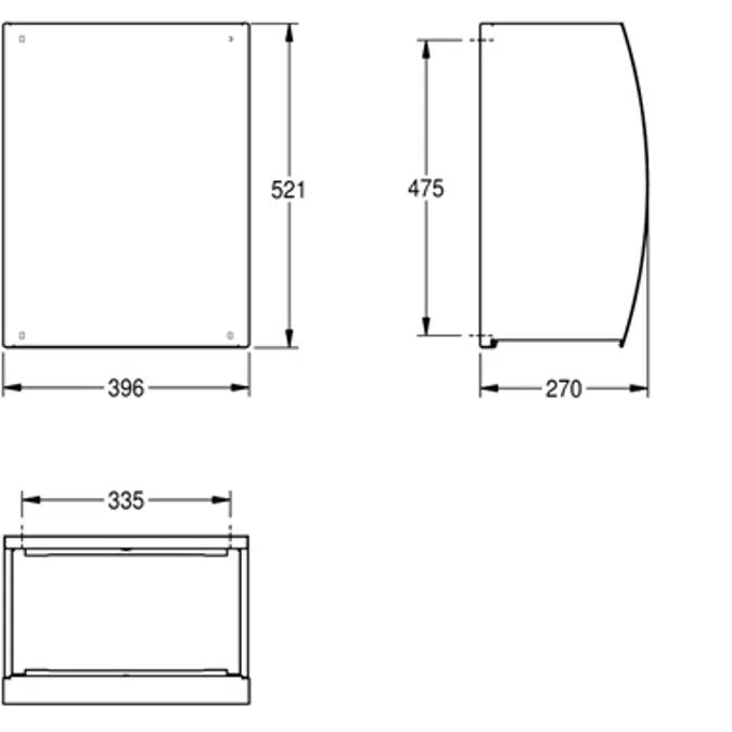 STRATOS Waste bin STRX607