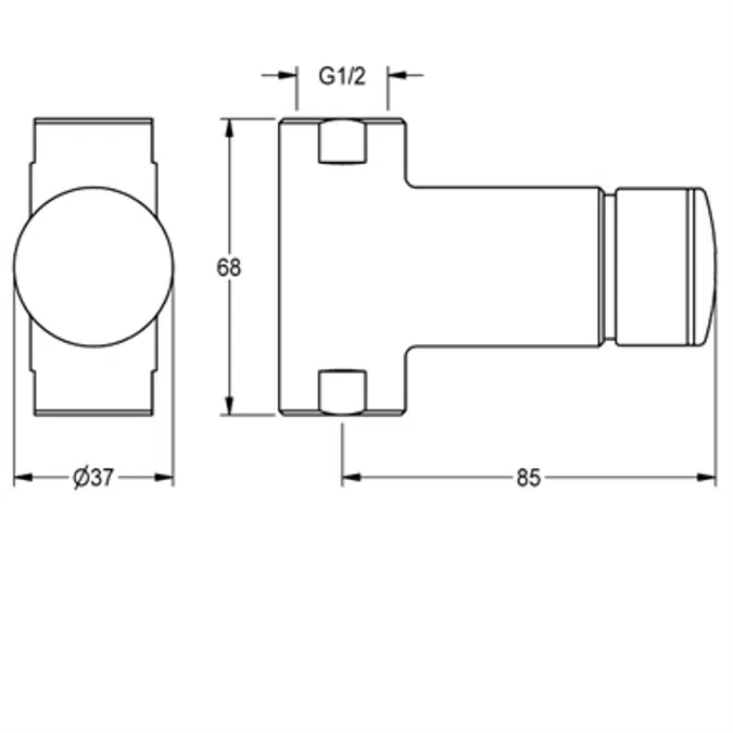 F3S self-closing gate valve F3SV2004