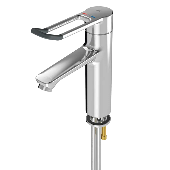 Thermostatic single-lever pillar mixer F4LT1008