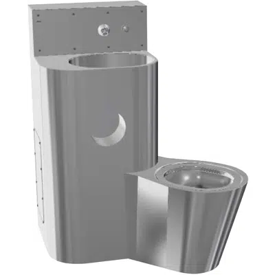 Obrázek pro HEAVY-DUTY WC washbasin combination HDTX815R