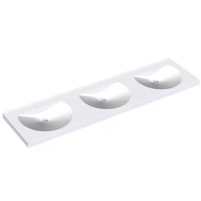 Image for RONDA triple washbasin ANMW231