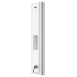 f5l mix miranit shower panel with shower gel shelf f5lm2029