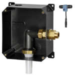 wc flush fitting, basic installation kit aqua500