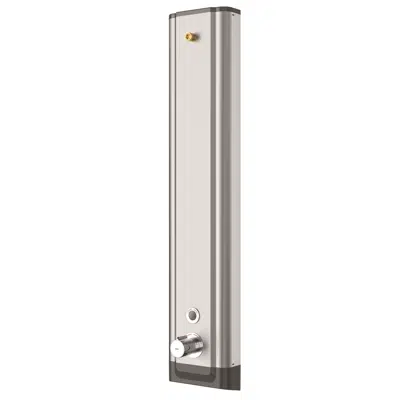 F5E Therm stainless steel shower panel F5ET2020