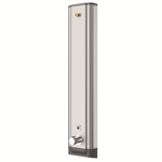 f5e therm stainless steel shower panel f5et2020