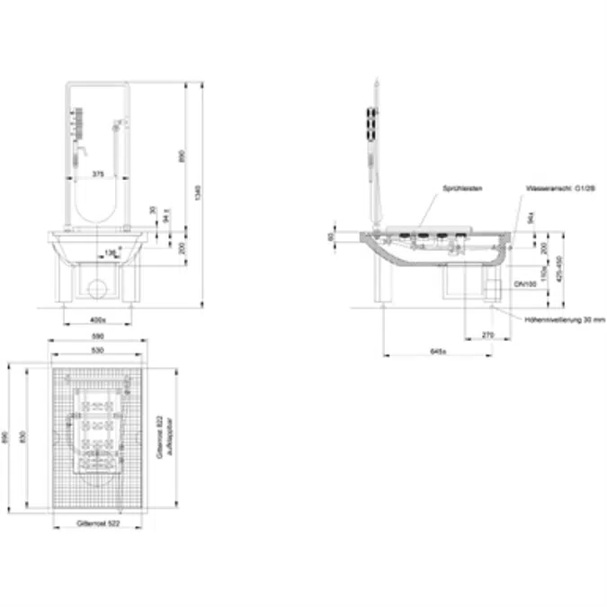 SIRIUS Boot-cleaning-unit SIRB715