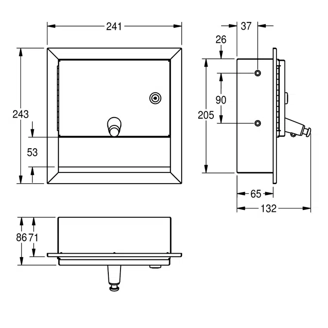 RODAN soap dispenser RODX619E