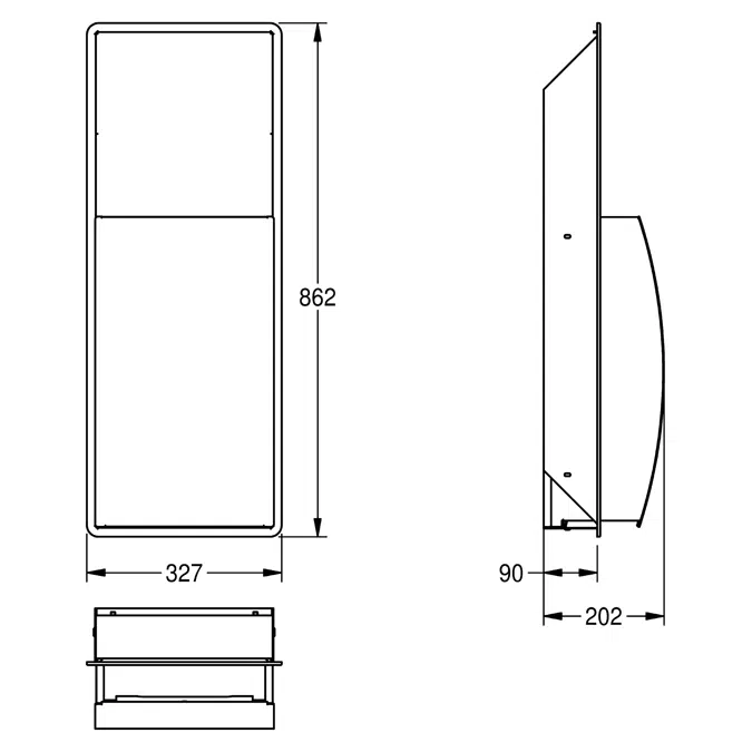 STRATOS Waste bin STRX605E