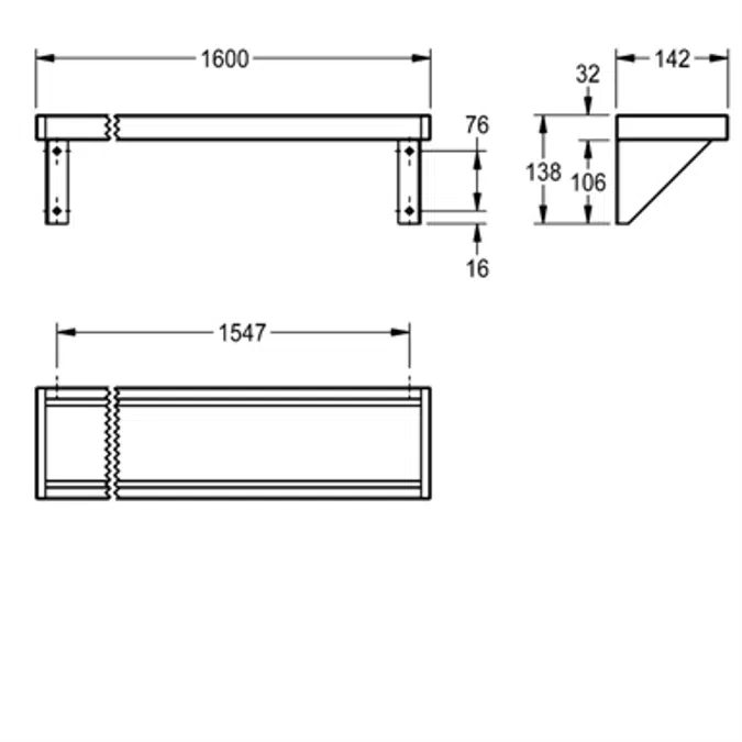 SATURN Shelf BXSV16