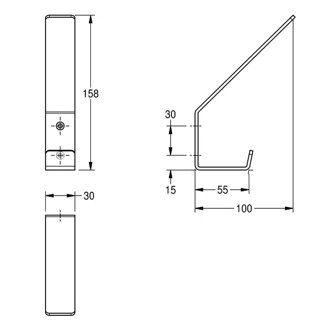 Clothes hook CHRX690