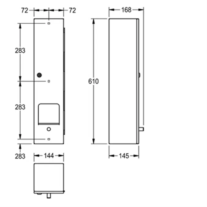 RODAN toilet roll holder RODX674B