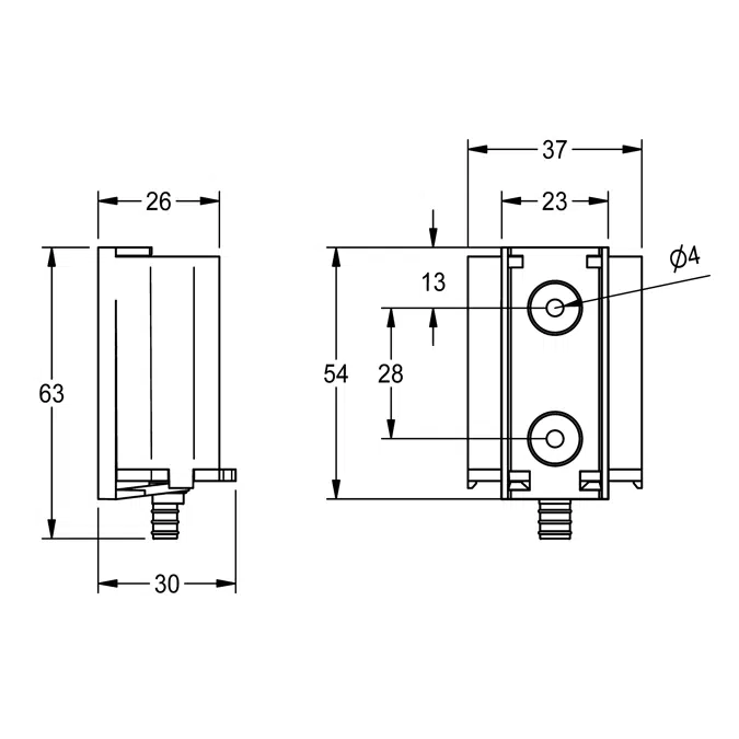 Battery compartment ACEX9023