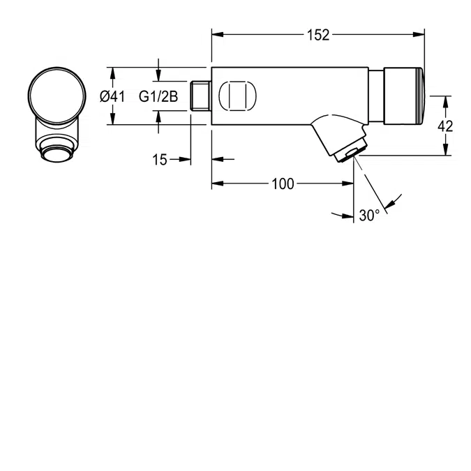 F3S self-closing bib tap F3SV1005