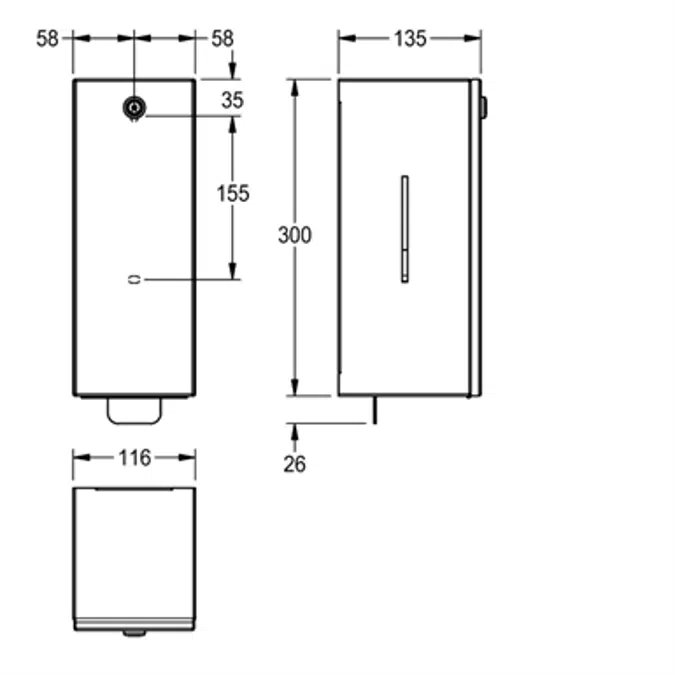 RODAN foam soap dispenser RODX616