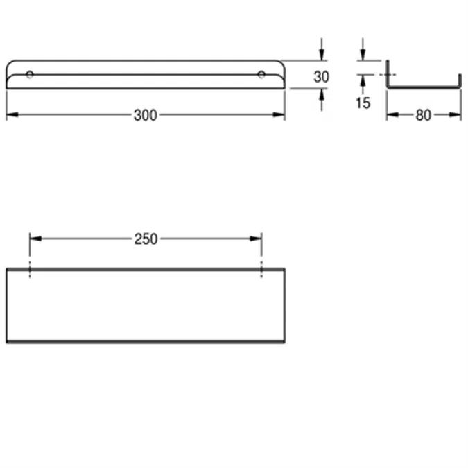 HEAVY-DUTY storage shelf AL300HD