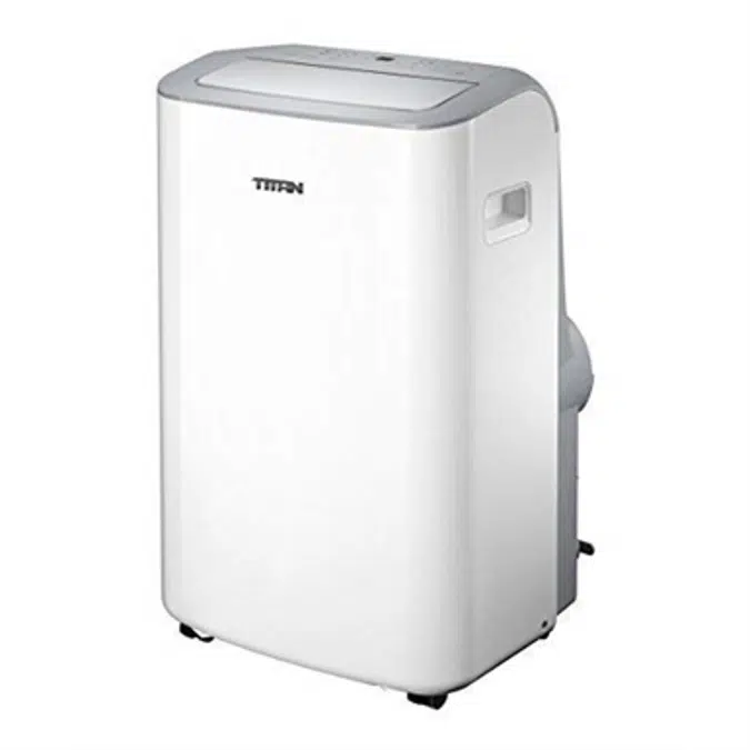 Titan 10000 BTU Portable Air Conditioner with Remote Control Dehumidifier and Cooling Fan For Rooms Up To 350 sq ft With Remote Control