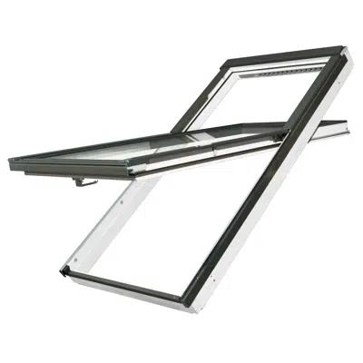 Window with raised axis of rotation FYU-X U41 AUMX FSC | FAKRO图像