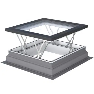 Smoke ventilation flat roof window DSF DU6 | FAKRO